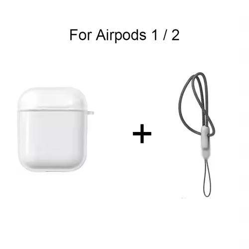 Clear Soft TPU Earphone Case for Airpods 4 3 2 1 Pro Pro2 Pro 3 Shockproof with Lanyard Strap for Airpods 4 Charging Case Cover - Image 12