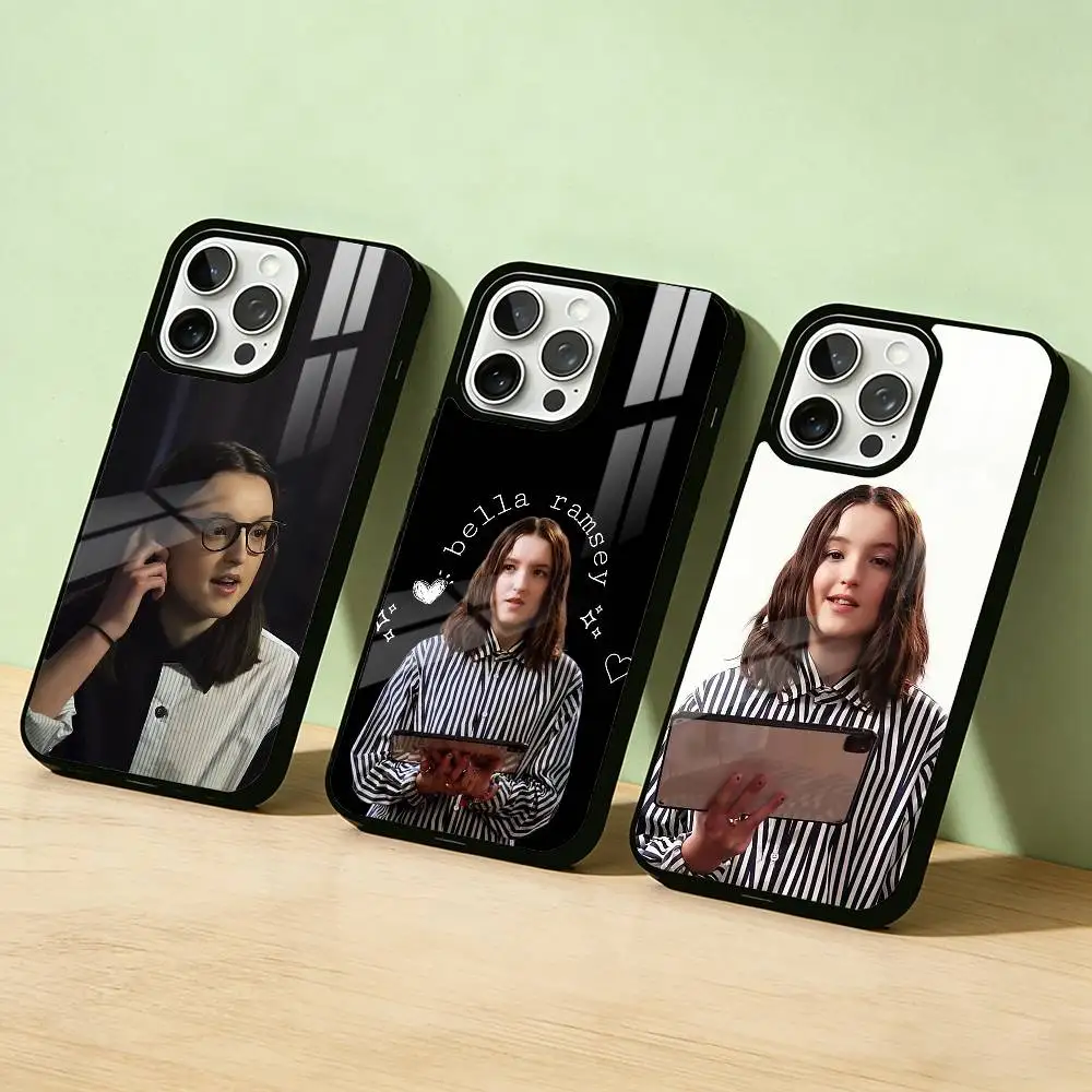 

Чехол для телефона AAA Spirited B-Bella Ramsey для iPhone 17 16 15 14 13 12 Pro Max Plus с зеркальной беспроводной магнитной крышкой