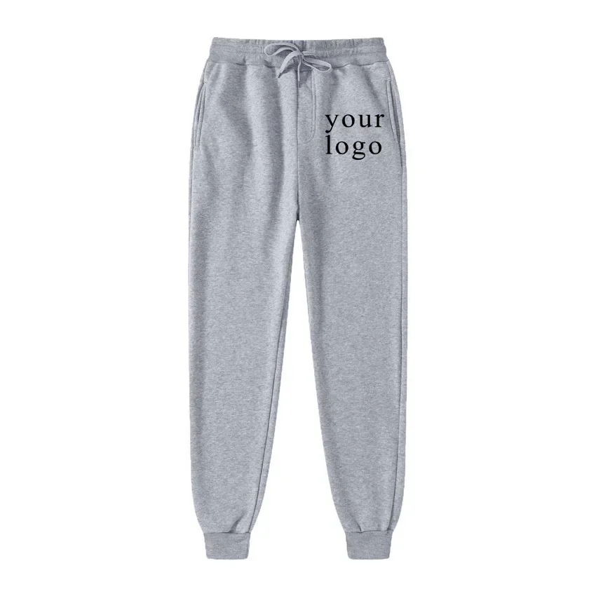 2024 Fashion Your Own Design Brand Logo/Picture Personalized Custom Anywhere Men Women DIY Leisure and fashionable sports pants