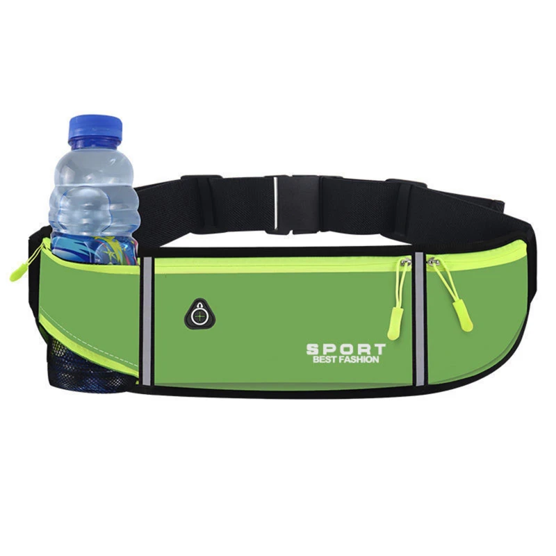 Running Waist Bag Marathon Jogging Bag Water Bottle Hip Waist Pack Waterproof Outdoor Sports Jogging Cycling Phone Waist Bags
