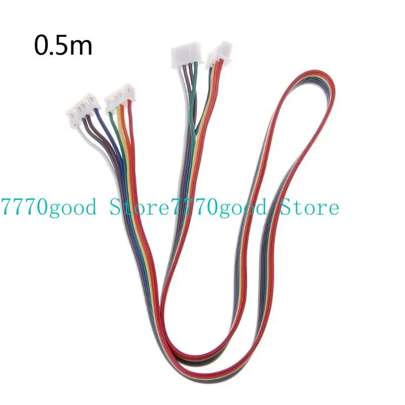 

31BA 2 Pcs XH2.54 4pin to XH2.0 6pin Paralled Motor Cables for 42 Stepper Motor