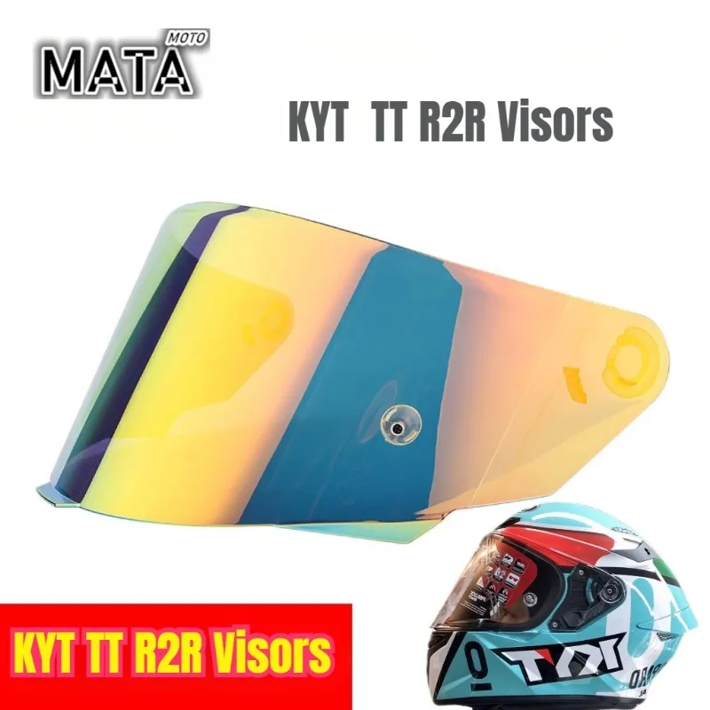 

For KYT Helmet Lens TT NFR NX NXR Special Electroplated Lens Day and Night Universal Anti-fog Sunglasses