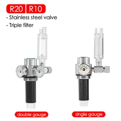 Internal Thread CO2 Steel Cylinder Generator Stainless Steel Valve Aquarium CO2 Carbon Fiber Filter Element Accessories Filter