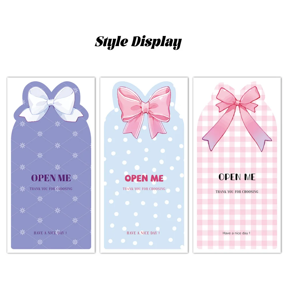 50 шт. розовые наклейки «open Me» «спасибо», милые наклейки с бантом, роза, подарочная коробка, декор, уплотнительные наклейки, упаковка, декоративные этикетки с печатью