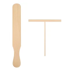 Crepe Maker Tool Spreader And Spatula Kit Pan Cooking Tortilla Utensils Tortilla Rake Spreading Tools Pancake Cooking Utensils