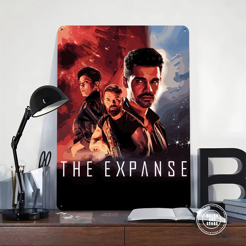 The Expanse TV Show Metal Poster Customized Wall Art Retro Vintage Tinplate Signs for Bathroom Decor Room Decoration Home Items