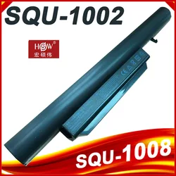 11.1V Laptop Battery for Hasee A560P K580S K580P SQU-1008 SQU-1003 SQU-1002 For Haier R410 R410G R410U T6-3