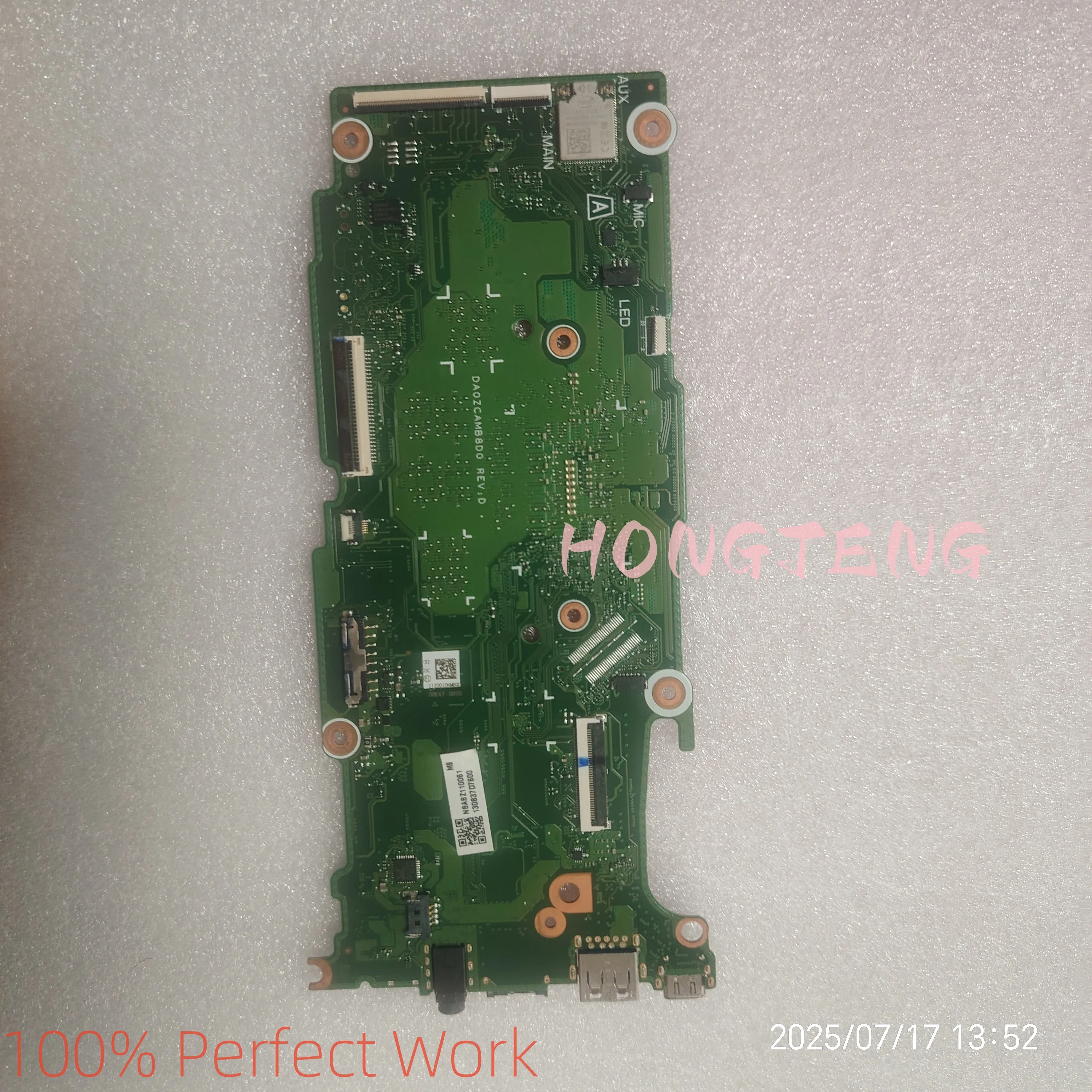 Genuine NB.AYV11.001 For Acer Chromebook C734 DA0ZCDMB8C0 Motherboard 8G RAM 32G Storage Intel N4500 Tested Fast Shipping