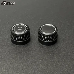 6mm Interior Radio CD Control Rotary Knob GPS Screen Switch Button For VW Cross Polo 5 6R GTI Vento Golf 6 Jetta A6 Bora Skoda