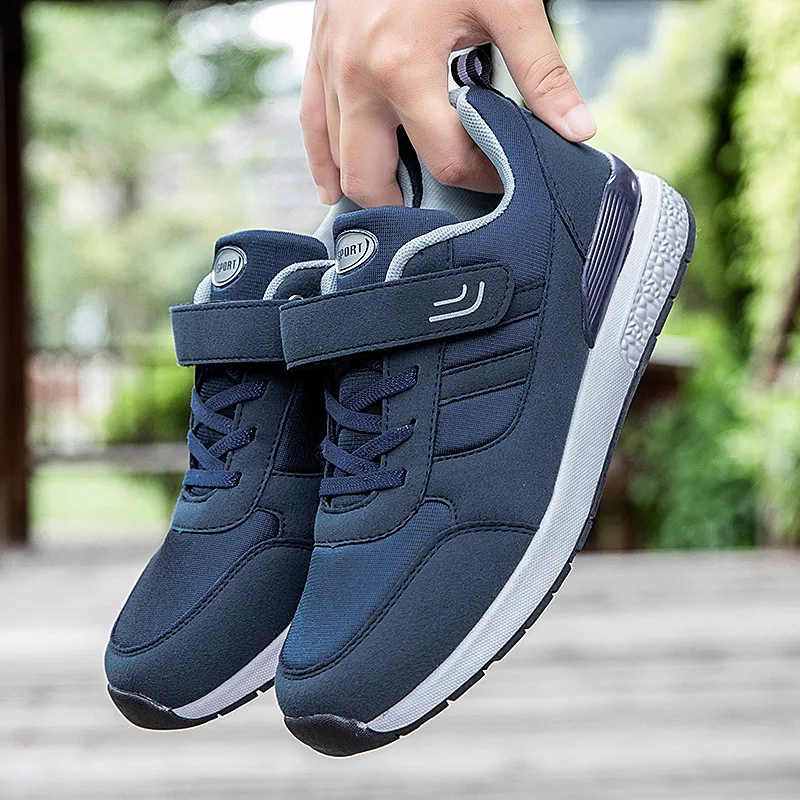 

Уличная женская удобная прогулочная обувь Sports oes для родителей и мам среднего возраста, повседневная обувь на плоском каблуке