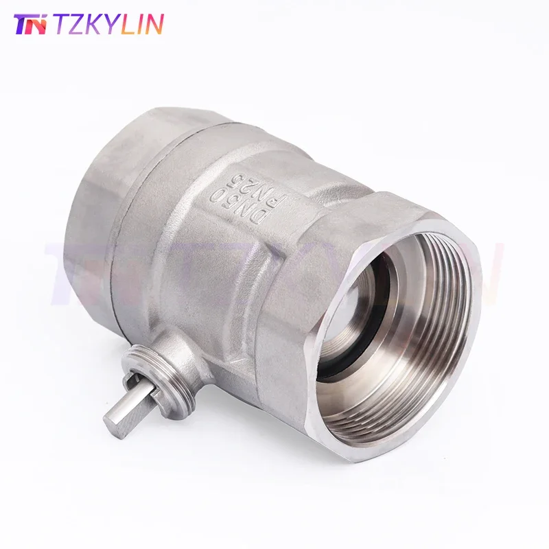 

Корпус шарового клапана из нержавеющей стали с электроприводом DN50, корпус шарового клапана с электрической резьбой, внутренняя резьба 2 дюйма