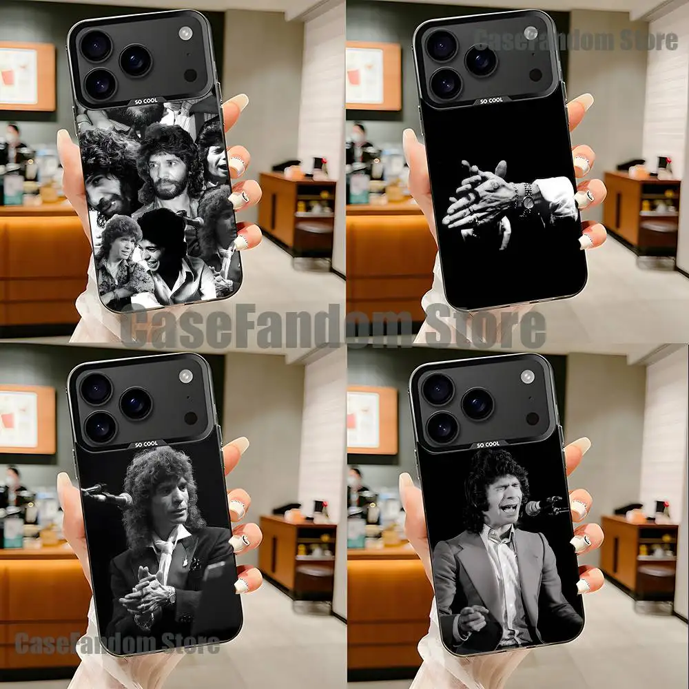 

C-Camaron De La Isla For iPhone 17,16,15,14,13,12,11,Pro,MAX,Plus Black Shockproof Candy Matte Cover