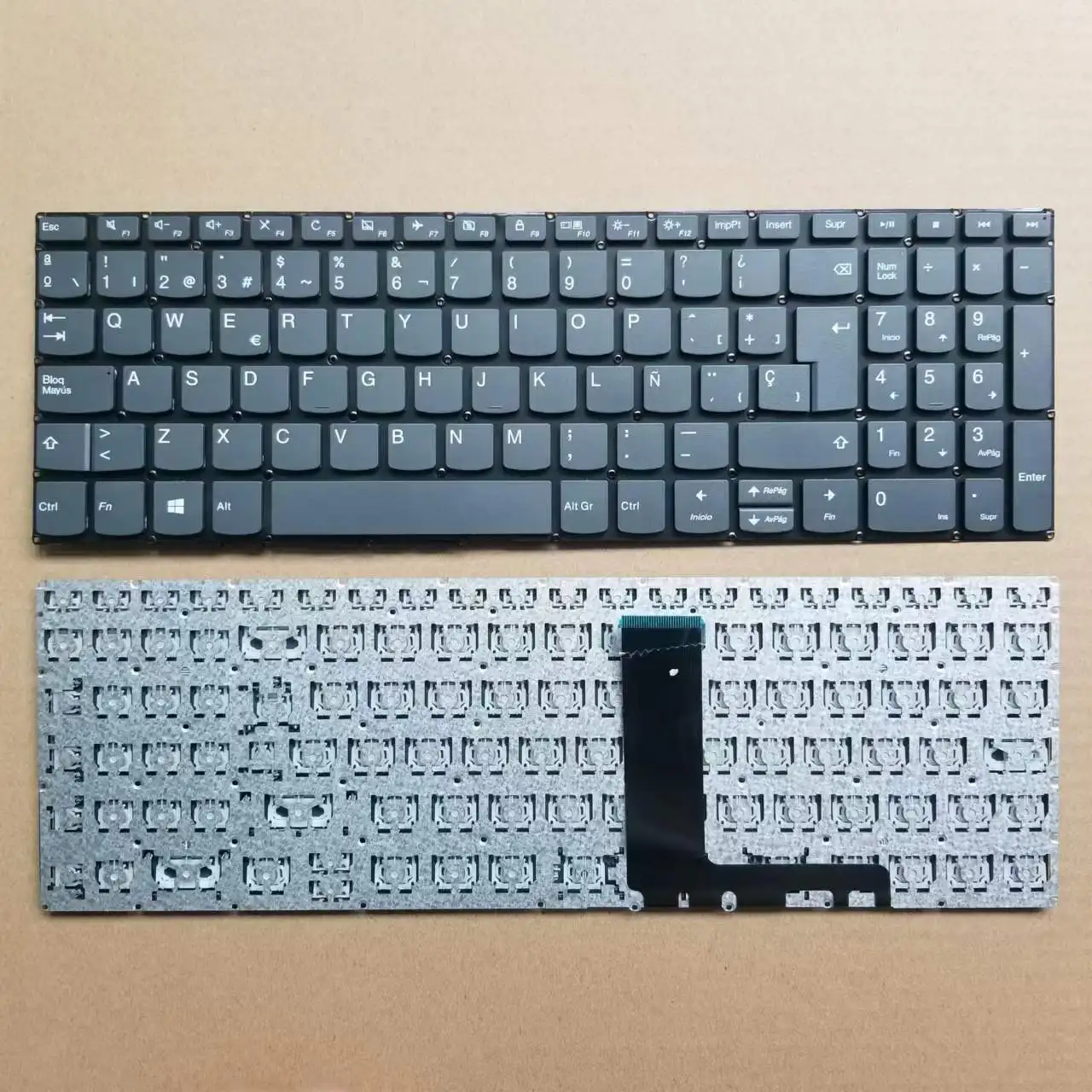 Novo Teclado Espanhol Para Lenovo 330-15 330-15IKB 720-15IKB 330-15ich 520-15 S145-15IWL S145-15AST S145-15API SP Teclado Do Laptop