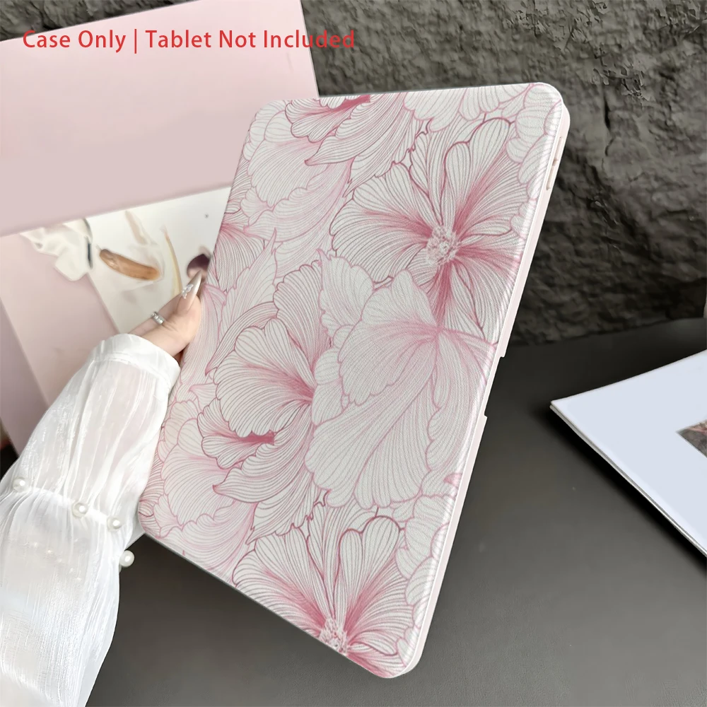 حافظة لجهاز سامسونج، حافظة كمبيوتر لوحي قابلة للطي متوافقة مع سامسونج لجهاز جالاكسي تاب S7/S8/S9