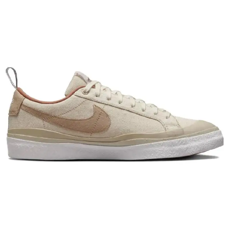 Nike SB sepatu Blazer DZ3406-100, sepatu sneaker skateboard Doyenne rendah