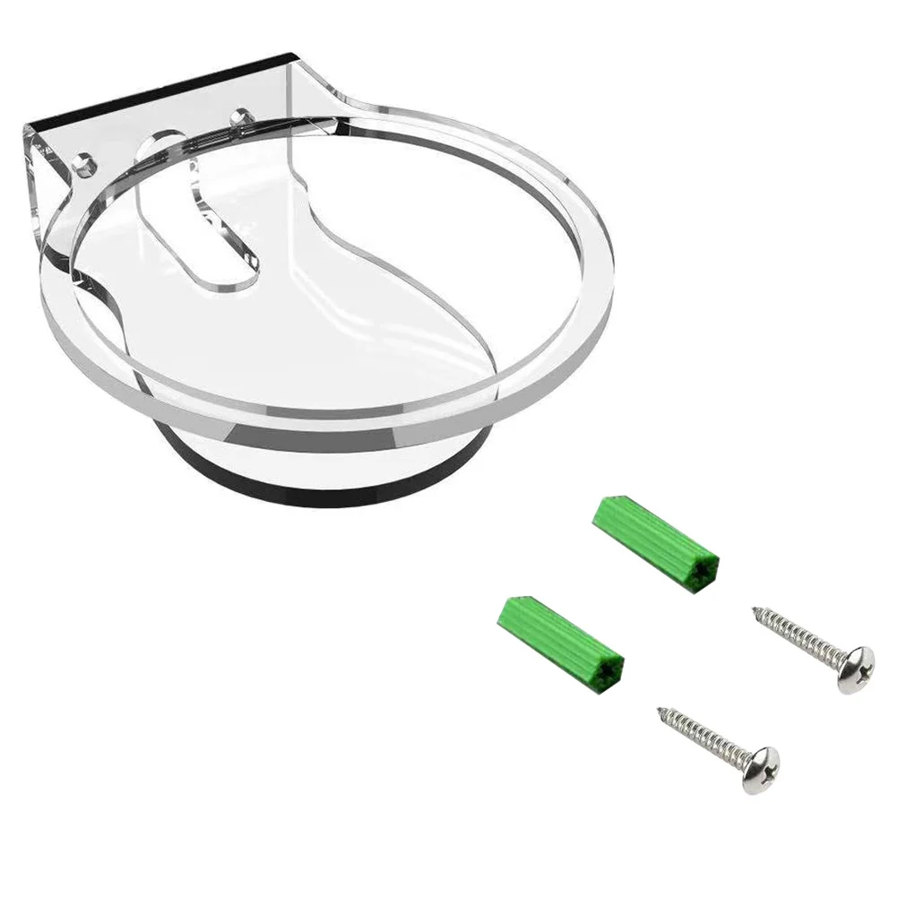 

Acrylic Speaker Bracket for 4 Wall Mounted Holder Secure Fit No Sound Block Design Fits Any Room Decoration Style