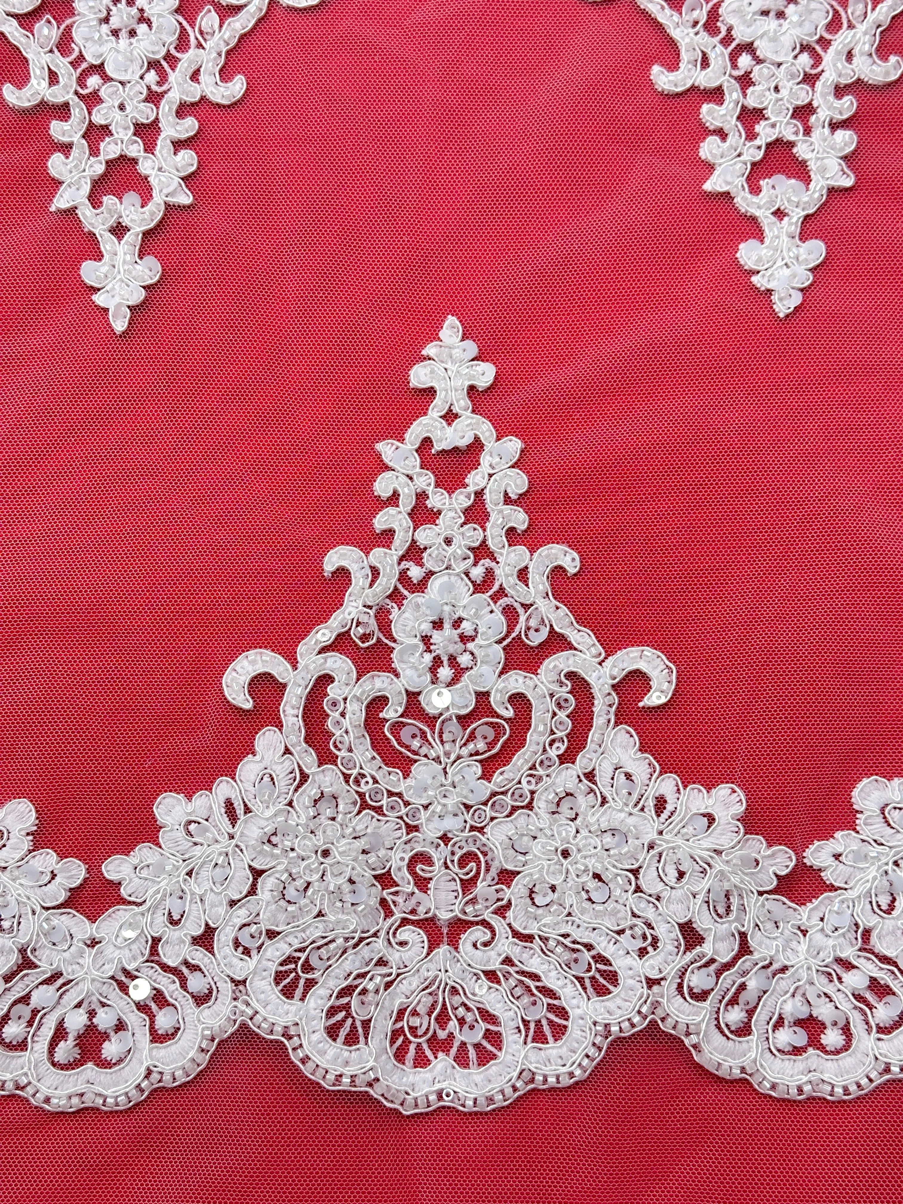 Классический французский стиль, нигерийский тюль, сетчатое кружево, европейский стиль, свадебное платье, материал, европейское свадебное кружево