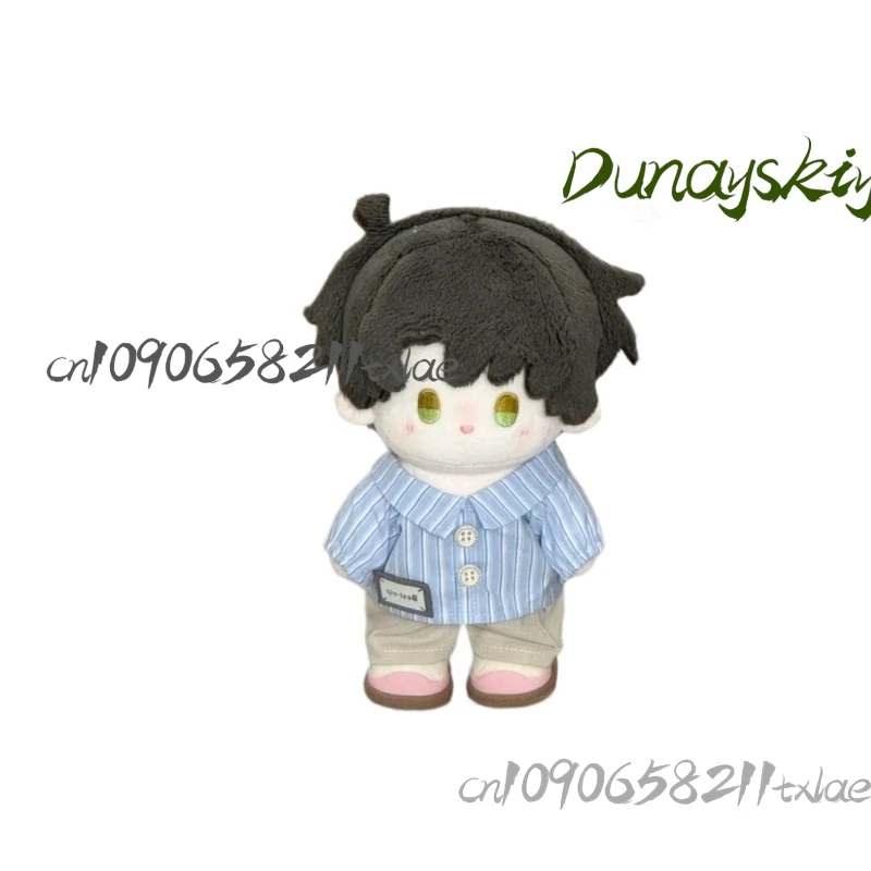 20 سنتيمتر ملابس الطفل Kawaii بنين بنات تأثيري ازياء قميص أزرق رائع الكاكي السراويل لطيف اليومية هالوين