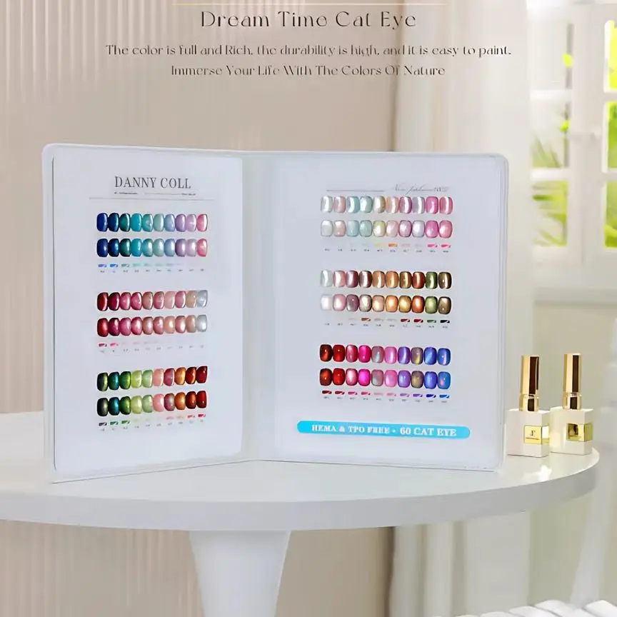 

Danny Coll 60 Colors Cat Eye Gel Polish Nail Suppliers Professional Nail Salon Magnetic UV Gel Cateye Gel Kit