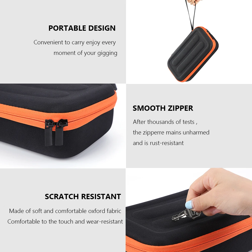 Borsa da viaggio da viaggio con doppio microfono portatile con batteria ricaricabile Borsa da viaggio con microfono a 2 slot Custodia da viaggio rigida per microfono wireless JBL PartyBox