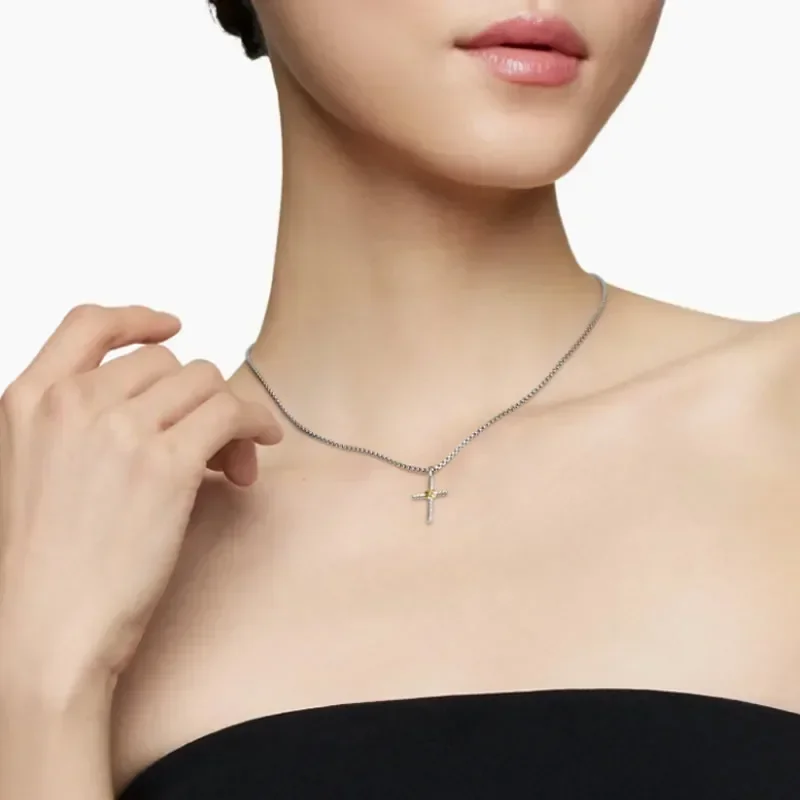 2024 Full Set Cross DY Women's Necklace