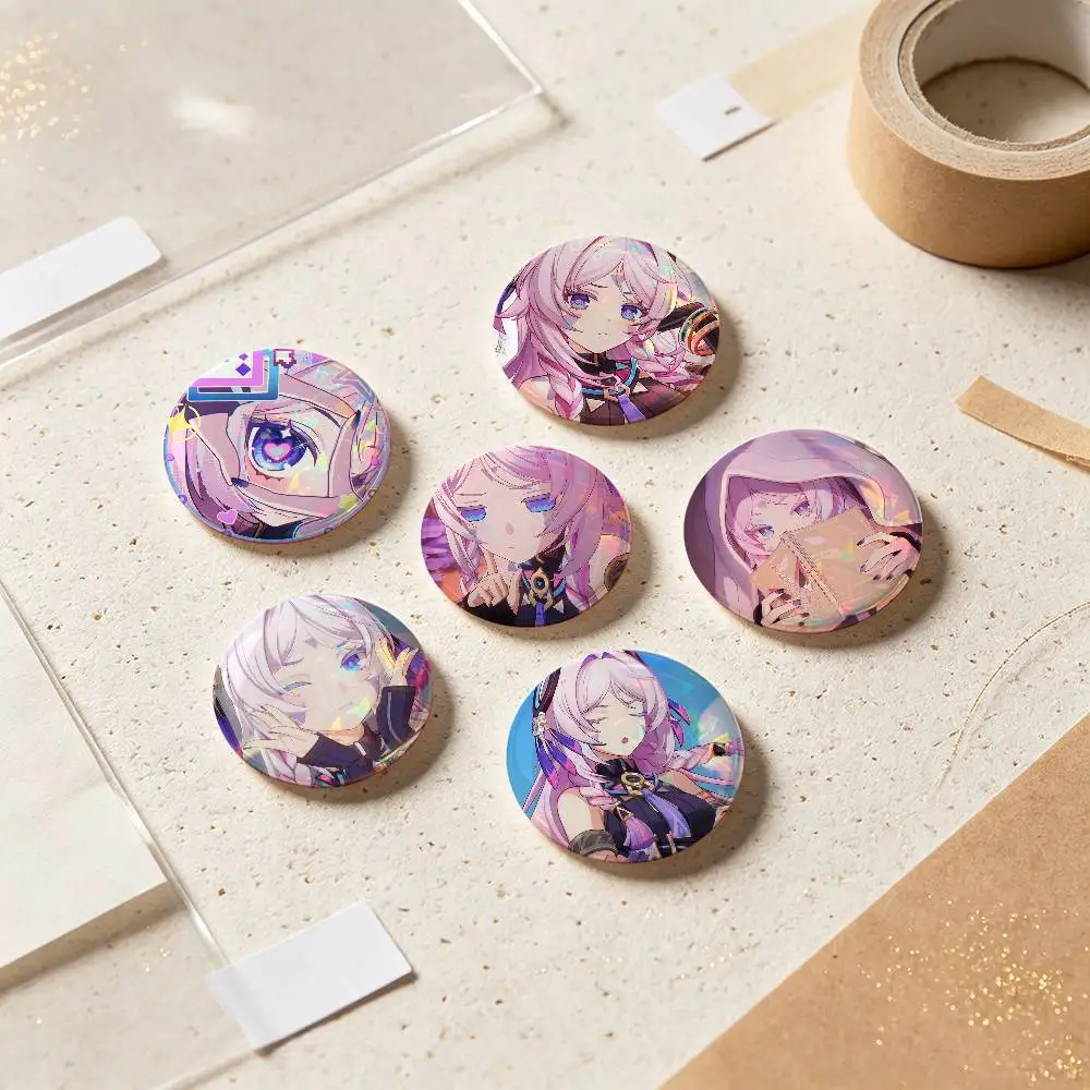 Citlali Genshin Impact Badges 25 32 44 58 75 Mm Round Cosplay Pin Bag Decor Fans Collect Friends Gifts Brooch Souvenir
