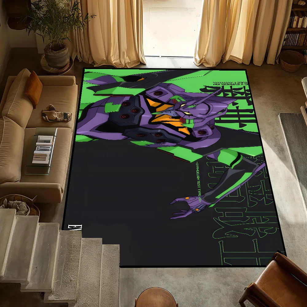 

Anime EVA Unit-01 small Bedside Kitchen Bath Living Home House Bedroom Floor Mat Doormat Large Carpet Rug Decoration