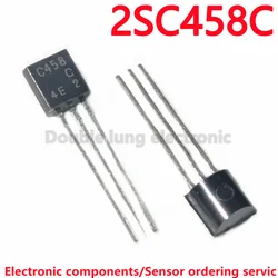 100PCS/500PCS/LOT 2SC458C 2SC458 TO92 C458 Silicon NPN Epitaxial transistor