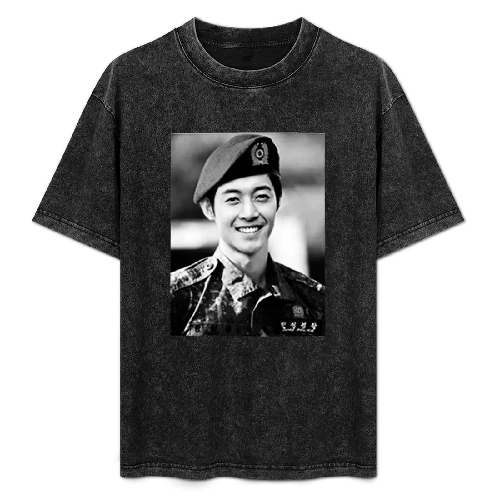 

Kim Hyun Joong T-Shirt Casual Pattern Print Tee Shirt