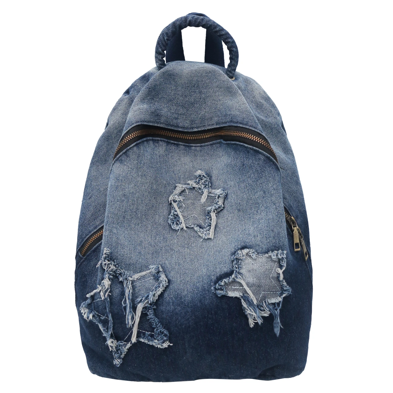 

Fashion Denim Backpacks Stars Pattern School Bags For Teenage Girls 2024 New Book Bags Women Satchels Small Leisure Travel Bags