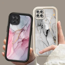 Marble Silicone Phone Case On For Samsung Galaxy M13 M51 M11 M02 M04 M32 M12 M40S M01S F04 4G 5G J4 J6 J7 Plus Luxury Cover