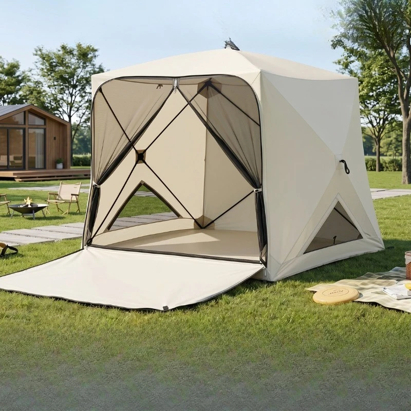 Quick open mosquito-proof portable park tent, no need to build breathable sunshade  , outdoor parent-child picnic leisure tent