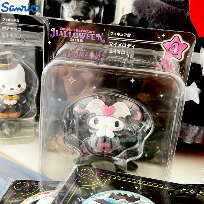 

Оригинальная кукла Happy Awards Sanrio Halloween 2025 Kwaii Cinnamoroll Ornament Kitty Kuromi Ugly Fish Pochacco Kitty, экшн-игрушки