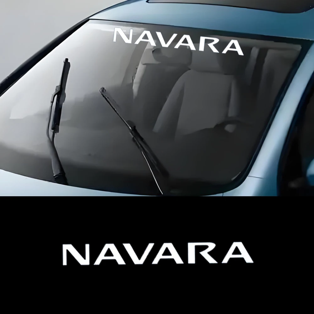 

Car Windshield Windscreen Sticker For Nissan NAVARA D40 NP300 N22 D22 D23 Auto Accessories