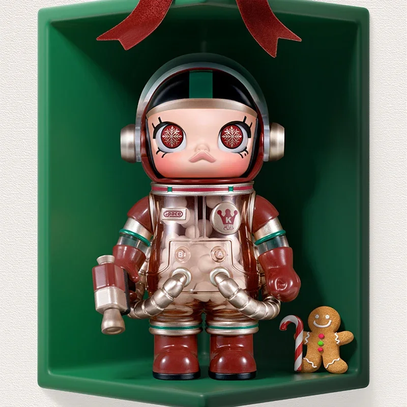 

POP MART MEGA SPACE MOLLY 100% серия 4, слепая коробка, сумка для догадок, кукла, милая фигурка, настольная загадочная коробка, игрушки, украшения