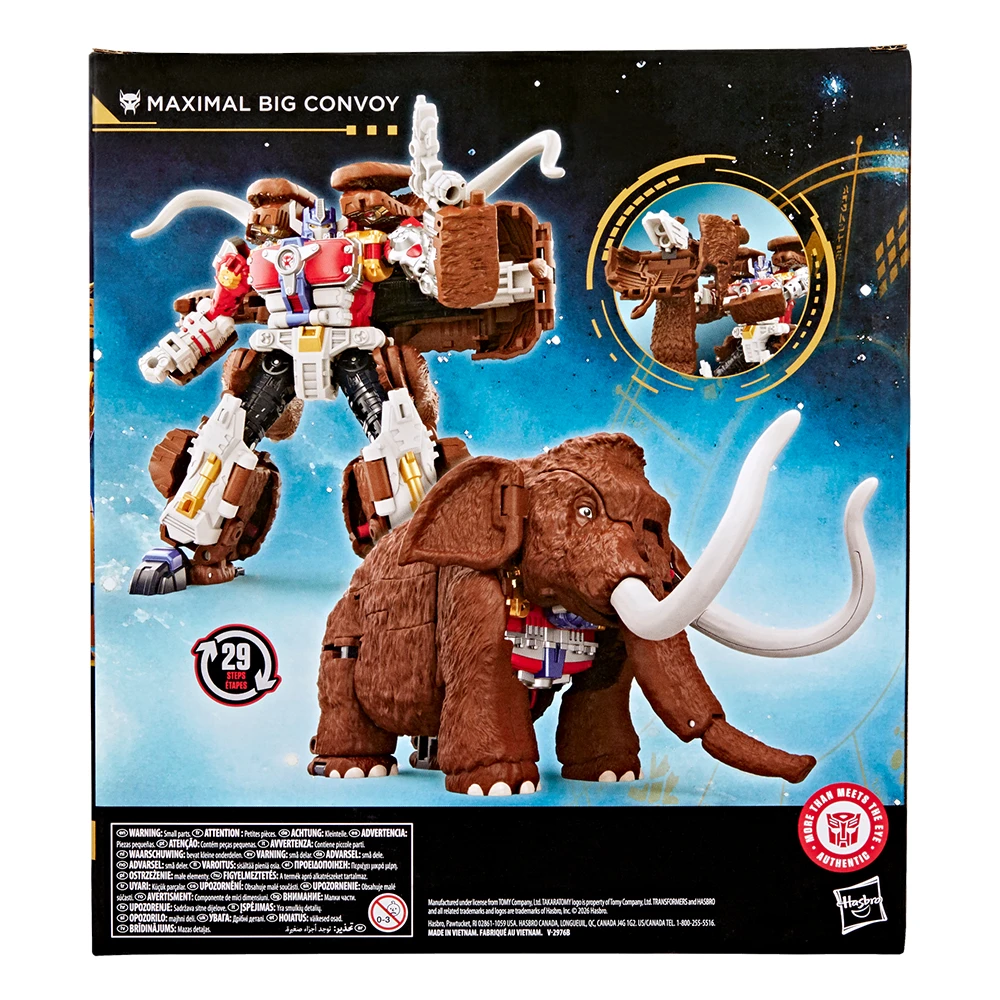 Hasbro – transformateurs originaux, âge des primes, classe de leader, grand convoi maximal, modèle d'action à collectionner, jouets, Robot cadeau, en Stock