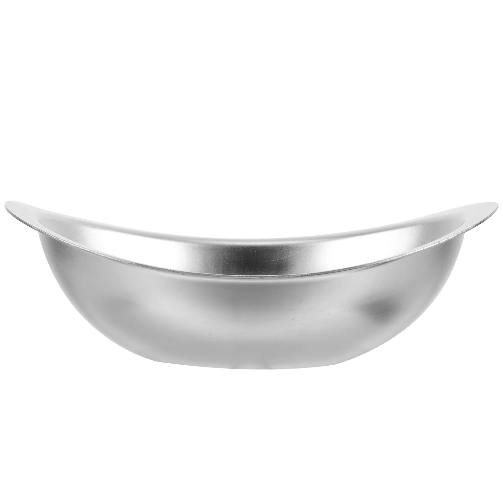 

Stainless Steel Food Serving Bowl Multi-Functional Kitchen Gadget for Salad Fruit Dessert Storage Home Use Soup Rice Noodle Bowl