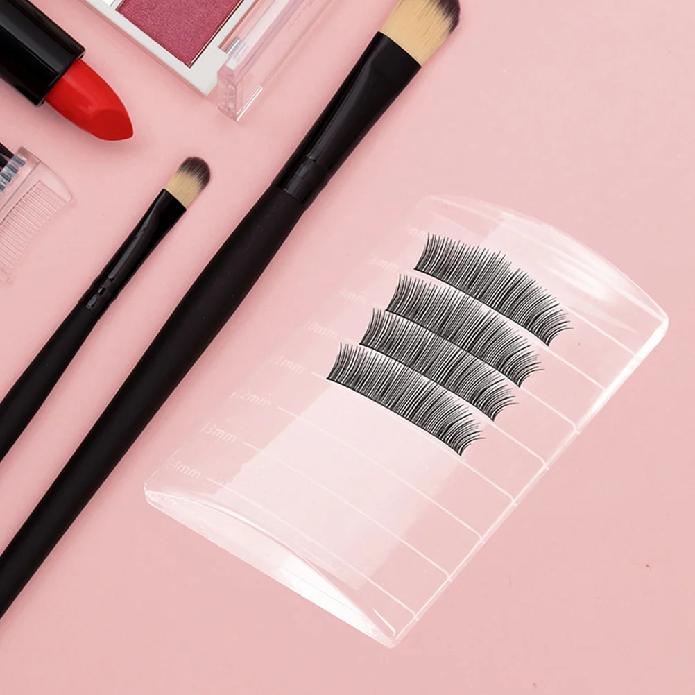 

2Pcs Eyelash Extension Board Transparent Lash Pallet Lash Holder for Professional Grafting Use Holder for Eyelash Extensions