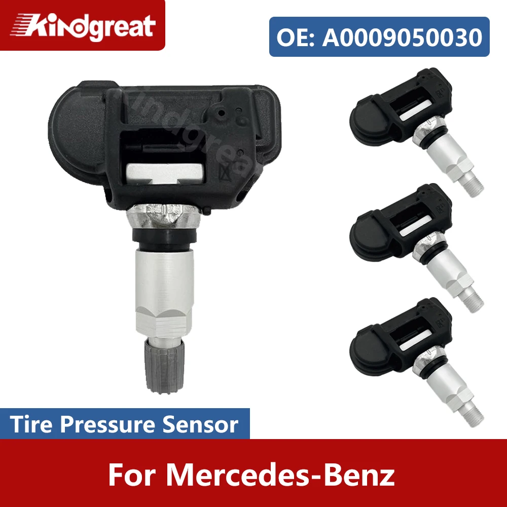 

4PCS/Lot TPMS Car Tire Pressure Monitor Sensor A0009050030 For Mercedes-Benz A-Class S-Class W176 W246 W205 GLE GLK GLC