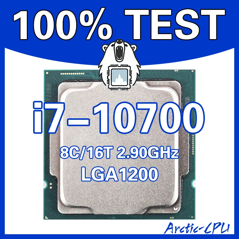 i7-10700 Arctic-CPU 100%TEST  8C/16T・2.90GHz LGA1200