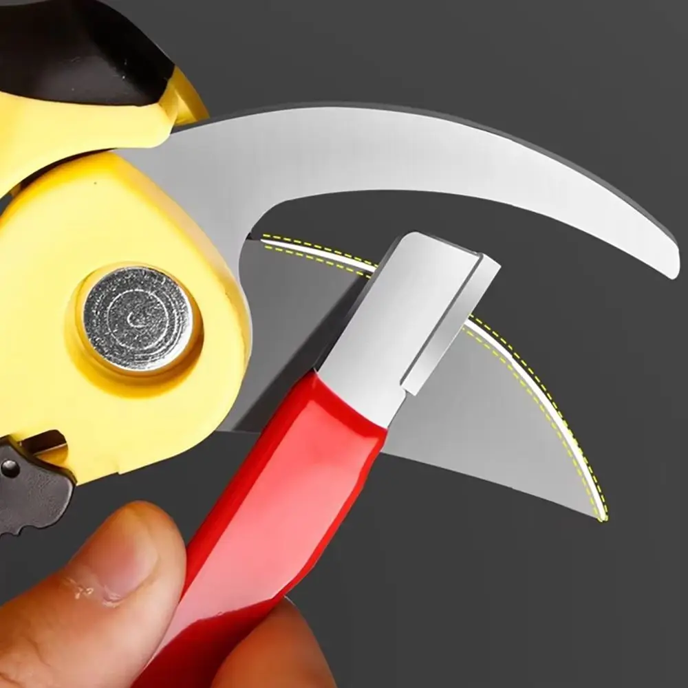 مبراة سكاكين ماسية من الفولاذ التنغستن متعددة الأغراض للمطبخ والحديقة أداة شحذ مناسبة لجميع الشفرات