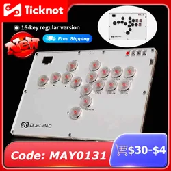 Duelpad-mando sin cables para PS5, Joystick de lucha, Joystick de Pico GP2040-CE para PC/Xbox/PS4/Switch