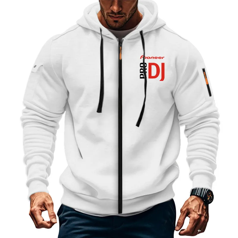 Sudaderas para hombre, sudaderas con capucha Fashion DJ Pioneer PRO, chaqueta, cárdigan, suéteres, ropa deportiva, ropa de abrigo, sudadera con capucha de forro polar, ropa de calle
