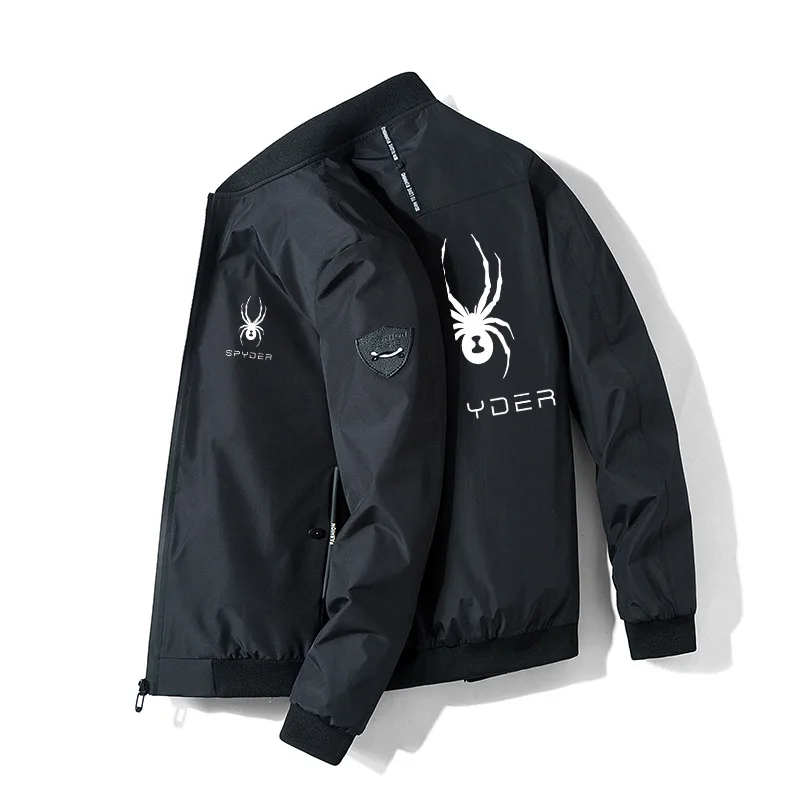 

2024 Men's outdoor Spider brand jacket Spring Summer Autumn Winter style Korean slim solid coat Men's youth jacket men's wear