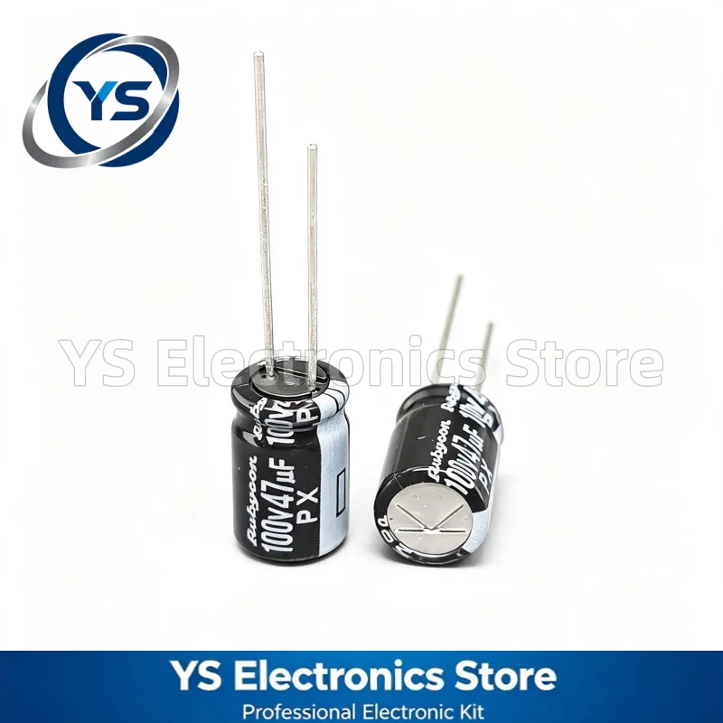 Rubycon PX Series 100V47UF 8x11.5mm 100PX47MEFC8X11.5 47UF100V 100V 47UF Electrolytic Capacitor Brand New Original 20%