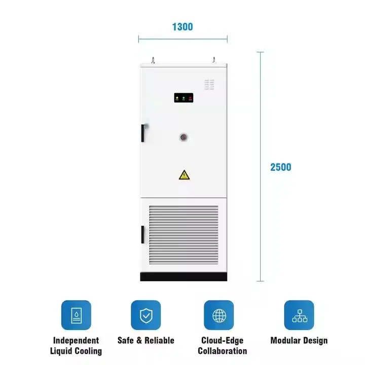 Bateria industrial e comercial de 215kwh 261kwh LFP314Ah Sistema de armazenamento de energia ESS off-grid Lifepo4 com resfriamento líquido para fábrica