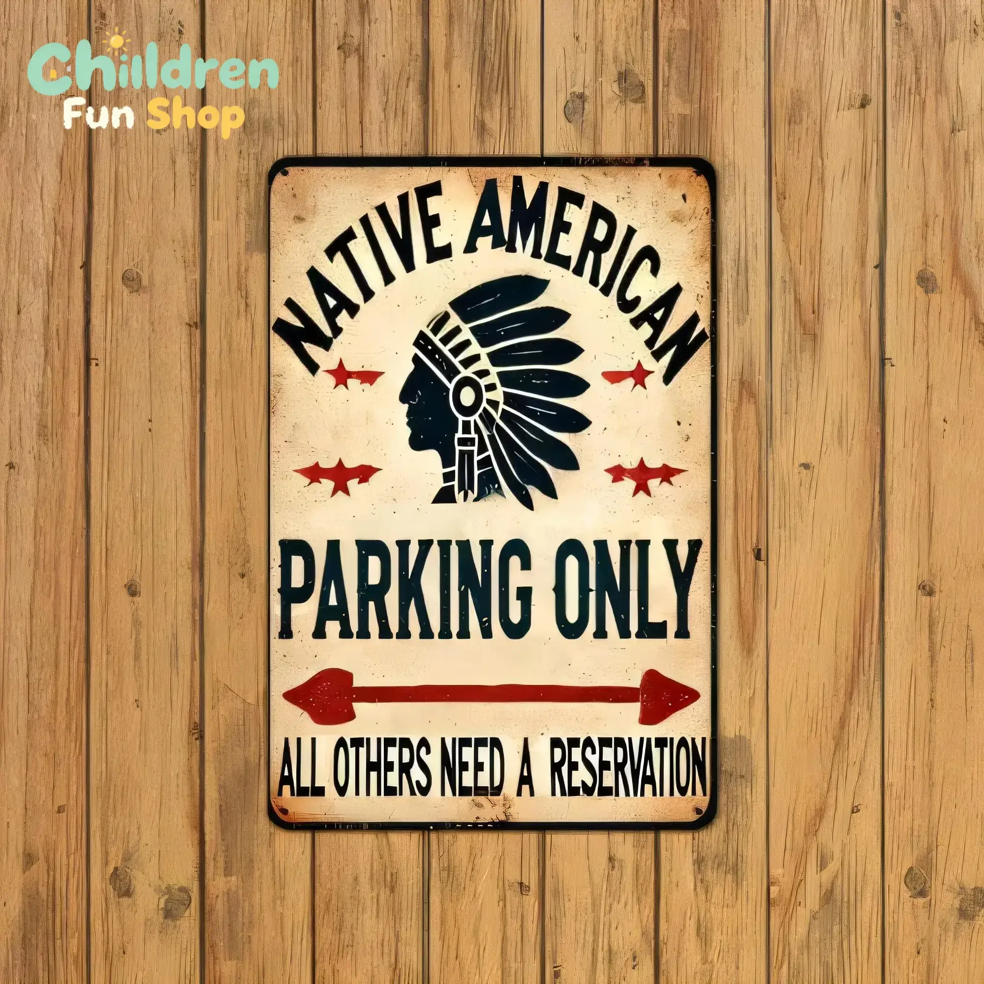 Tin Sign Parking Only All Others Need A Reservation Vintage Metal Poster Wall Art Home Bar Garage Decor Rustic Plaque