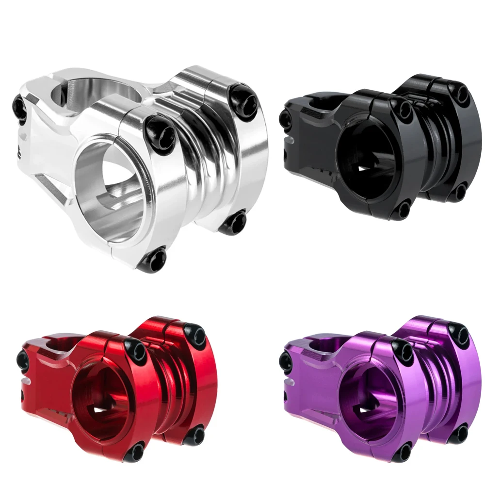 

New Mountain Bike Power Stem 35mm Length 0 Degrees Road Bike Stem 28.6mm for 28.6mm Bicycle Handlebar Mtb Stem