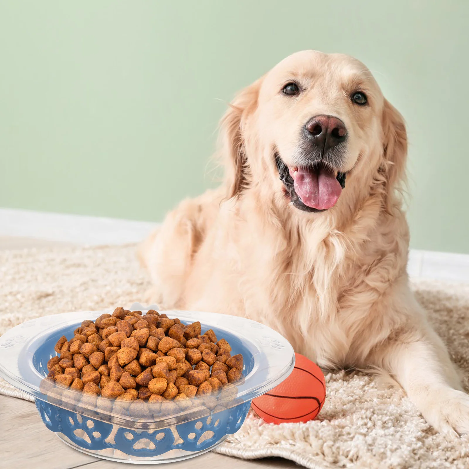 Plastic Large Capacity Heart Hanging Pet Bowl No Spill Feeder Dog Cat Water Bowl for Crate Kennel Dog Kennel Bowls for Crates