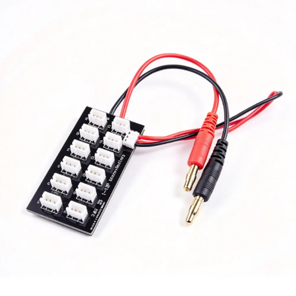 Parallel Charging Board for Single Cell For Lipo Batteries Supporting PH and Small Connectors for Model Aircraft